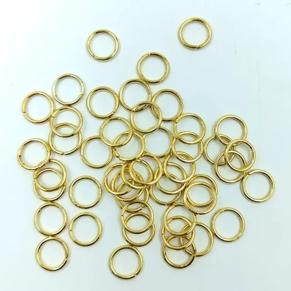12MM GOLD JUMP RING for resin art