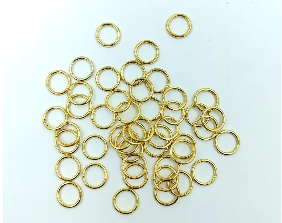 12MM-GOLD 12MM GOLD JUMP RING for resin art - Image 1
