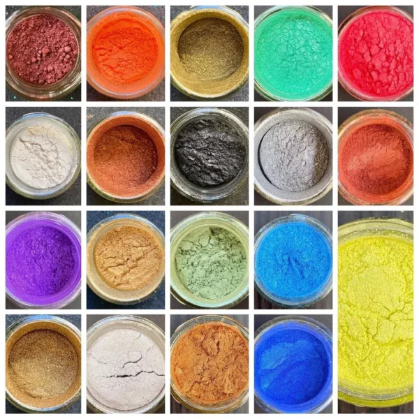 Mega Powder Pigment Kit 14 pigments