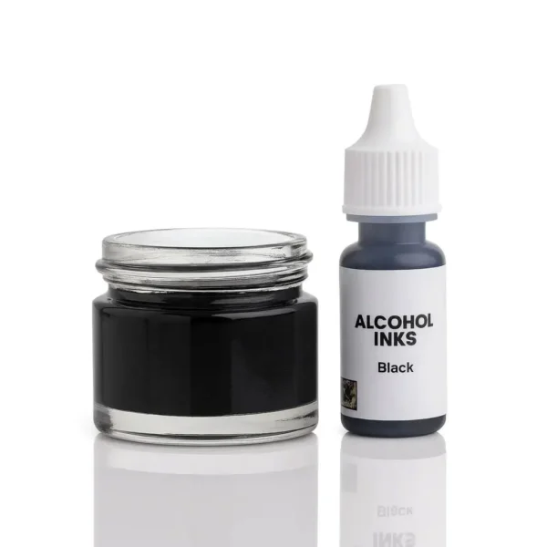 Black Alcohol ink