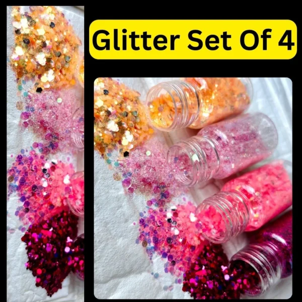 Glitter Set Of 4 For resin Imported gs4-1