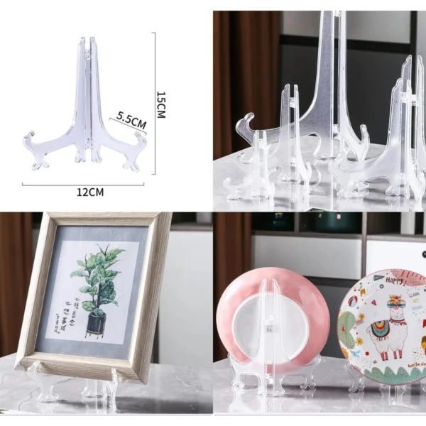 PLASTIC FOLDING STAND Size 6 inches