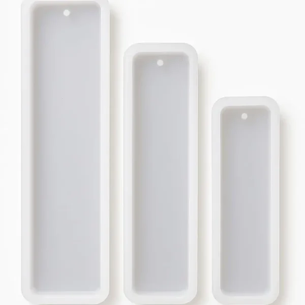 Set of 3 Bookmark Molds for Resin Art