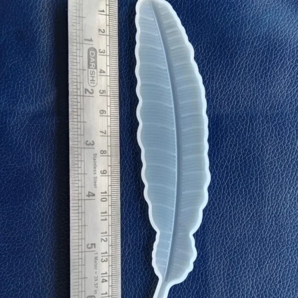 Assorted Silicone Feather Bookmark Mold for Resin Art