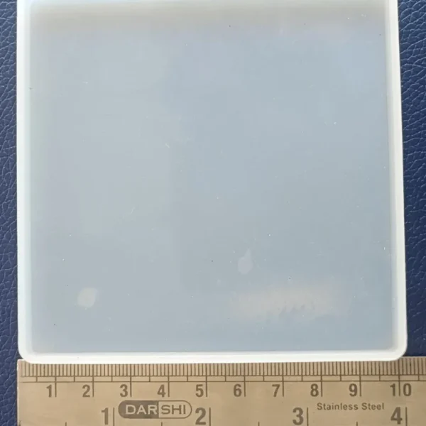 4-Inch Square Coaster Mold for Resin Art