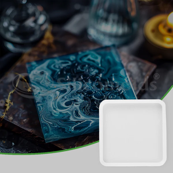 lifestyle_urp-293 3″ Plane Square Silicone Mold – Resin Art - Image 1