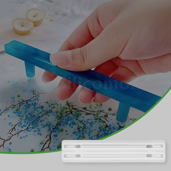 6-Inch Plane Tray Handle Silicone Mold for Resin Art