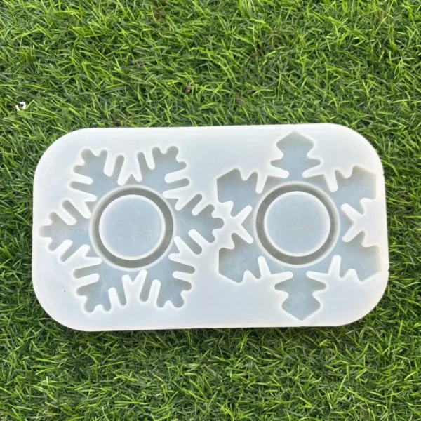 Christmas Tealight Holder Mold for Resin Art
