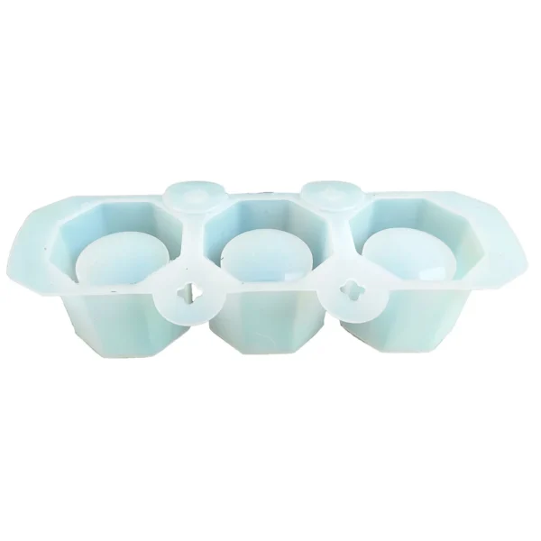 SILICOMOLDS – 3 in 1 Pot Silicone Molds for Resin