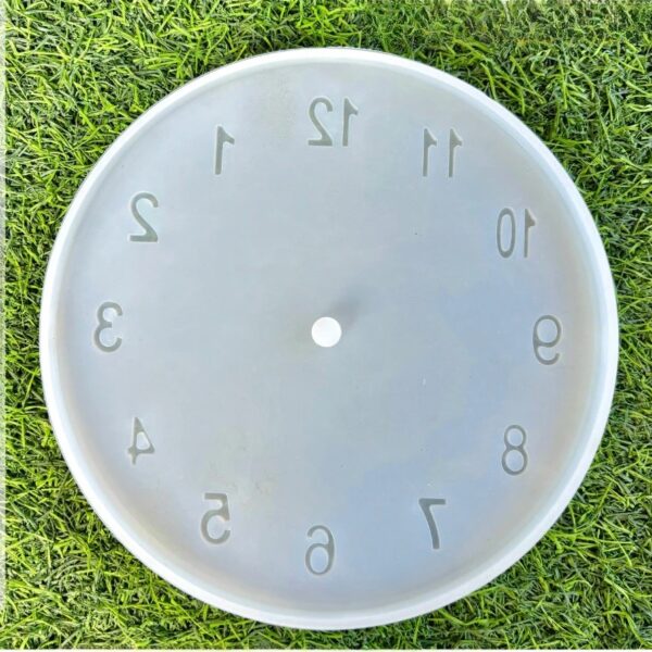 6-Inch Clock Dial Silicone Mold for Resin Art