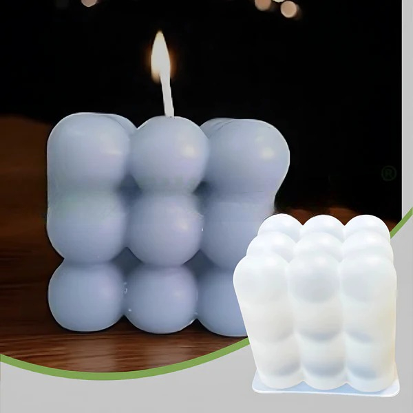 Big Ball Rubik’s Cube Candle Mold For Candle Art