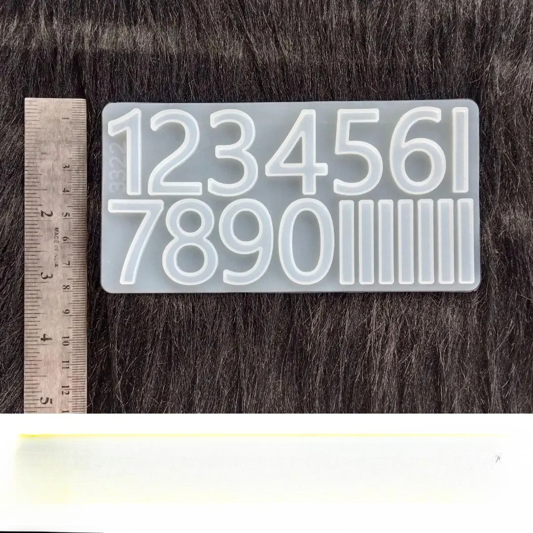 Epoxy-Art-India-.-Co-18 Numerical Number Silicone Mold for Resin Art - Image 1