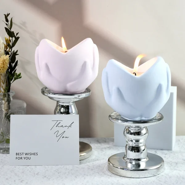 Holding Love Candle Stick Mould
