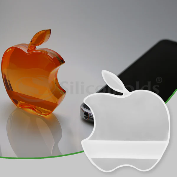 Apple-Shaped Mobile Stand Silicone Mold for Resin Art