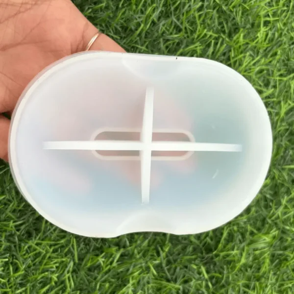 Silicone Soap Dish Mold for Resin, Concrete & Clay Crafting