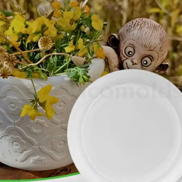 3 Inche PLANTER DESIGN 4 MOLD for Resin Art