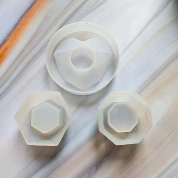 Planter / Candle / T light Holder Mold – Set of 3