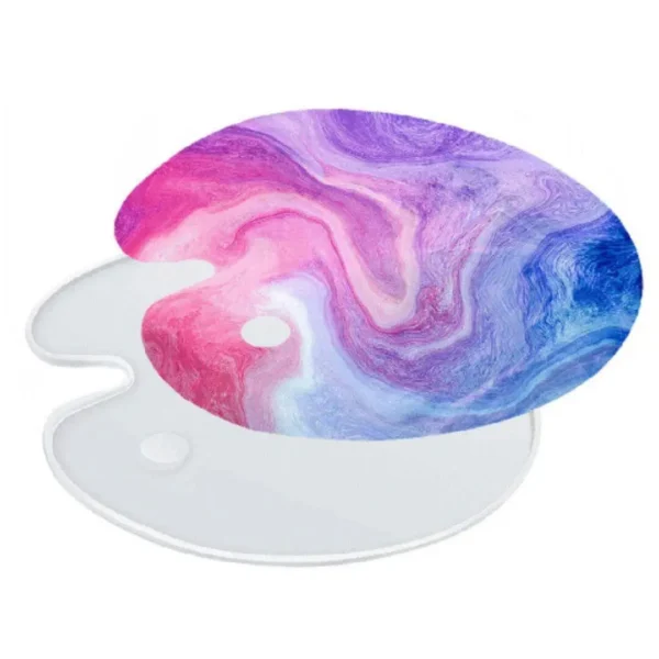 Silicone Mould Painting Palette for Resin Art