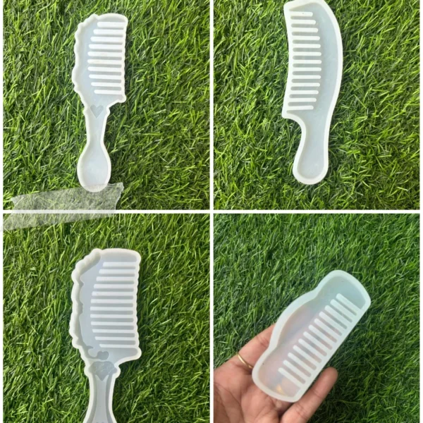 Set of 4 Comb Resin Molds