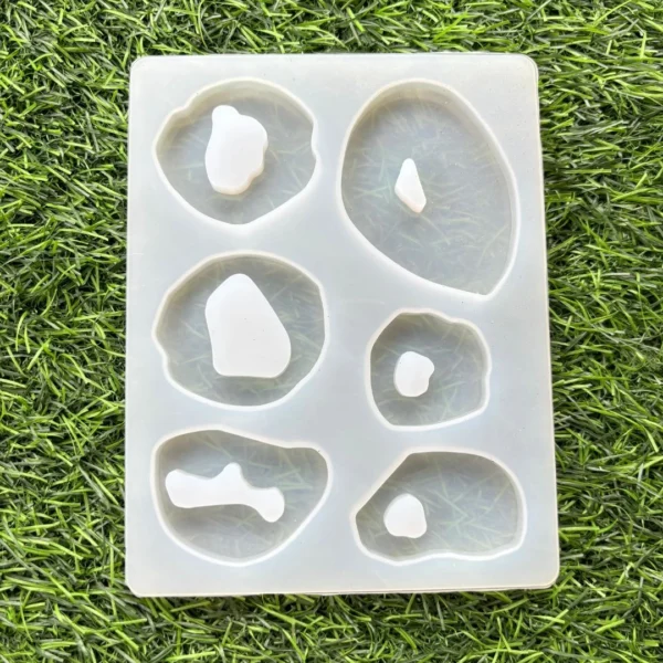 6 Cavity Agate Pendant & Rakhi Mould