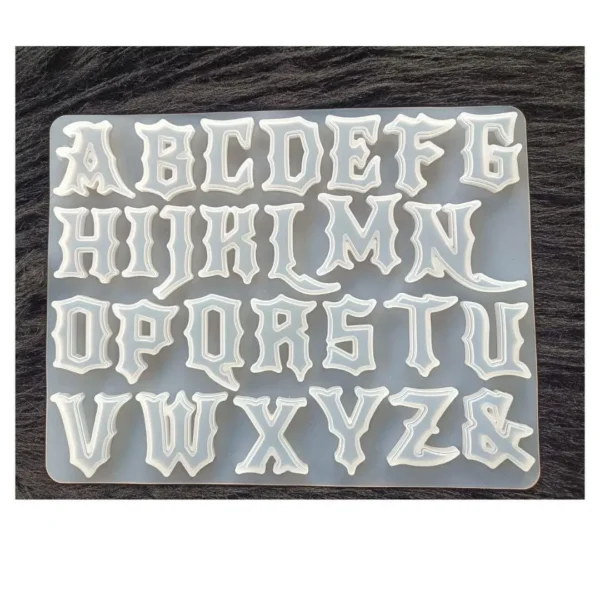 Gothic Letters Mold – Big