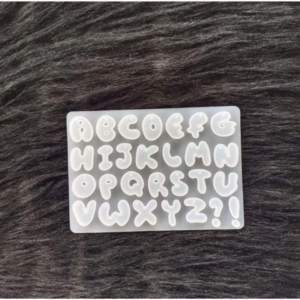 Bubble Shaped Letters Mold – Small