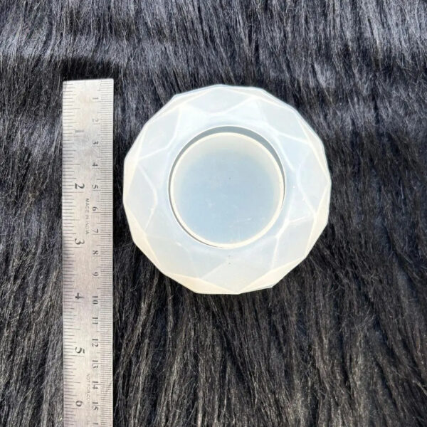 Diamond Tealight Silicone Mold for Resin Art