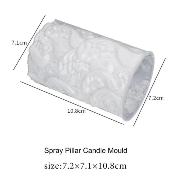 Spray Pillar Candle Mould