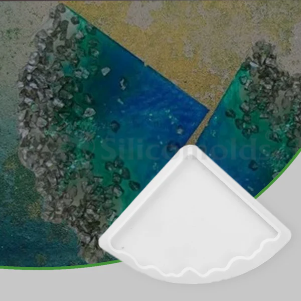 Quarter Resin Mold for Resin Art