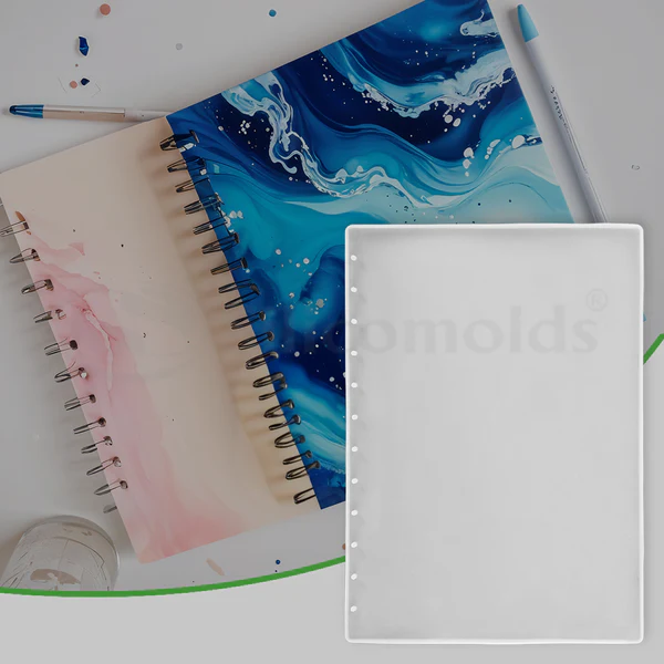 A4 Book Cover Silicone Mold for Resin Art