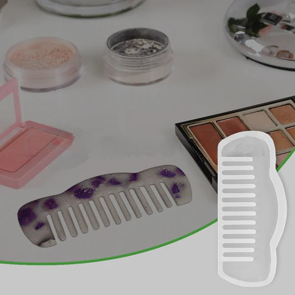 lifestyleurp-088 4-Inch Comb Silicone Mold for Resin Art - Image 1
