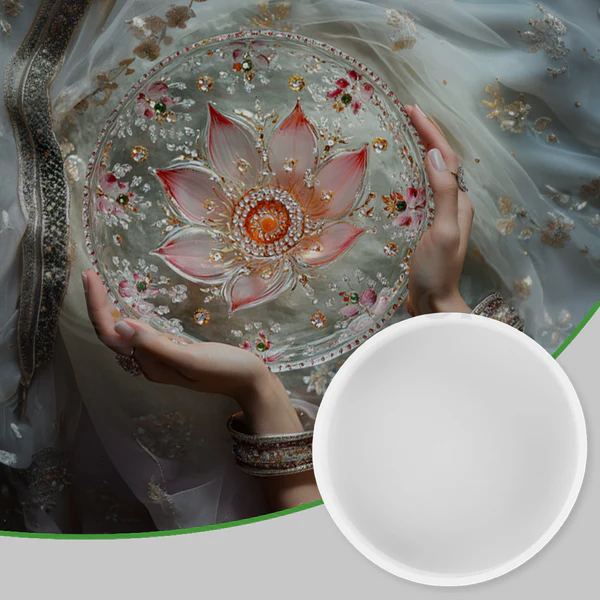 8 Inches Round Silicone Mould for Resin Art