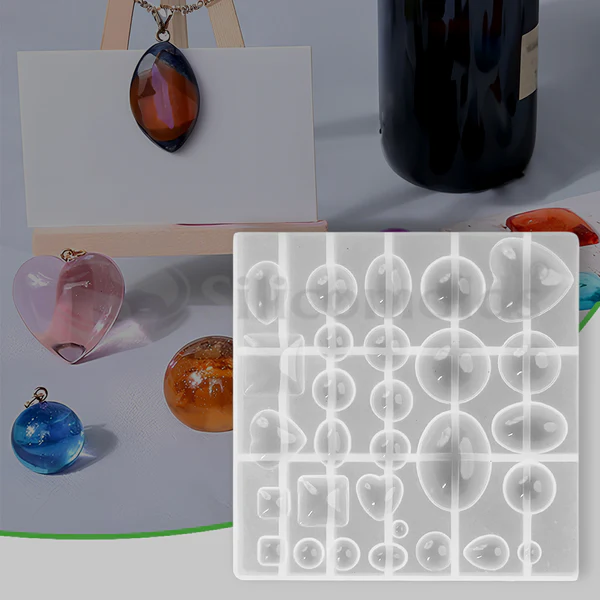 29 CVT Gemstone Mold for Resin Art