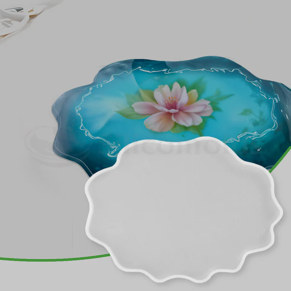 5-Inch Oval Agate Mold for Resin Art