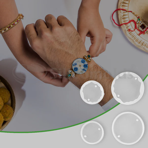 4 Cavity Round Rakhi, Lumba, Jewellery & Clip Mould