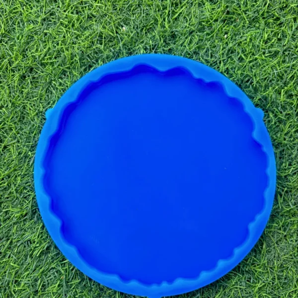 6-Inch Round Agate Silicone Mold for Resin Art