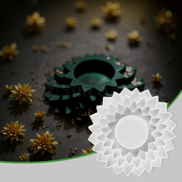Flower T-light for Candle Mould