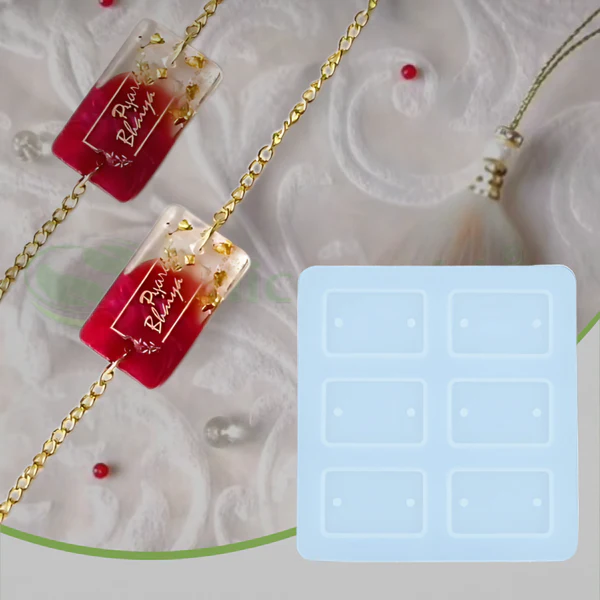 6 Cavity Rectangle Rakhi & Bracelet Mould