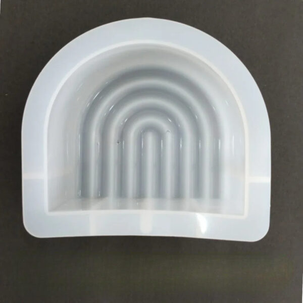 Rainbow Arch Candle Mold for Candle Art
